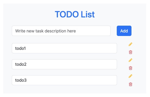Screenshot of the Go web application querying immudb with SQL